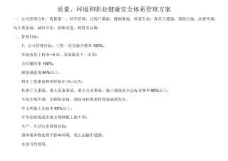 环境保护和职业健康安全保证措施