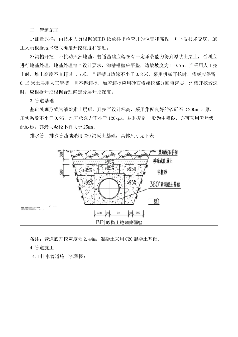 市政污水管道技术交底_第2页