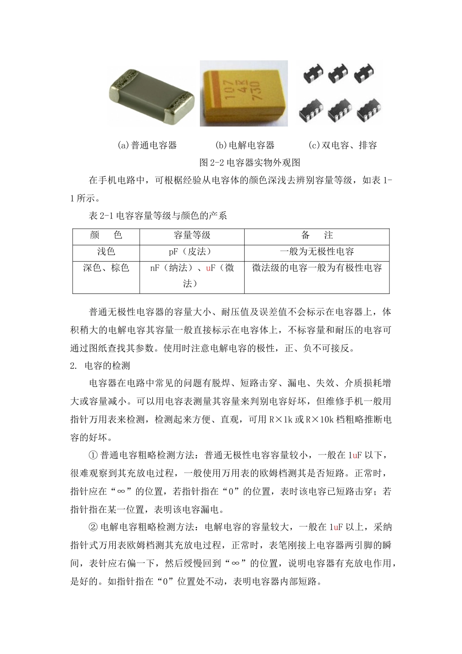 项目一 手机的基本元器件_第3页