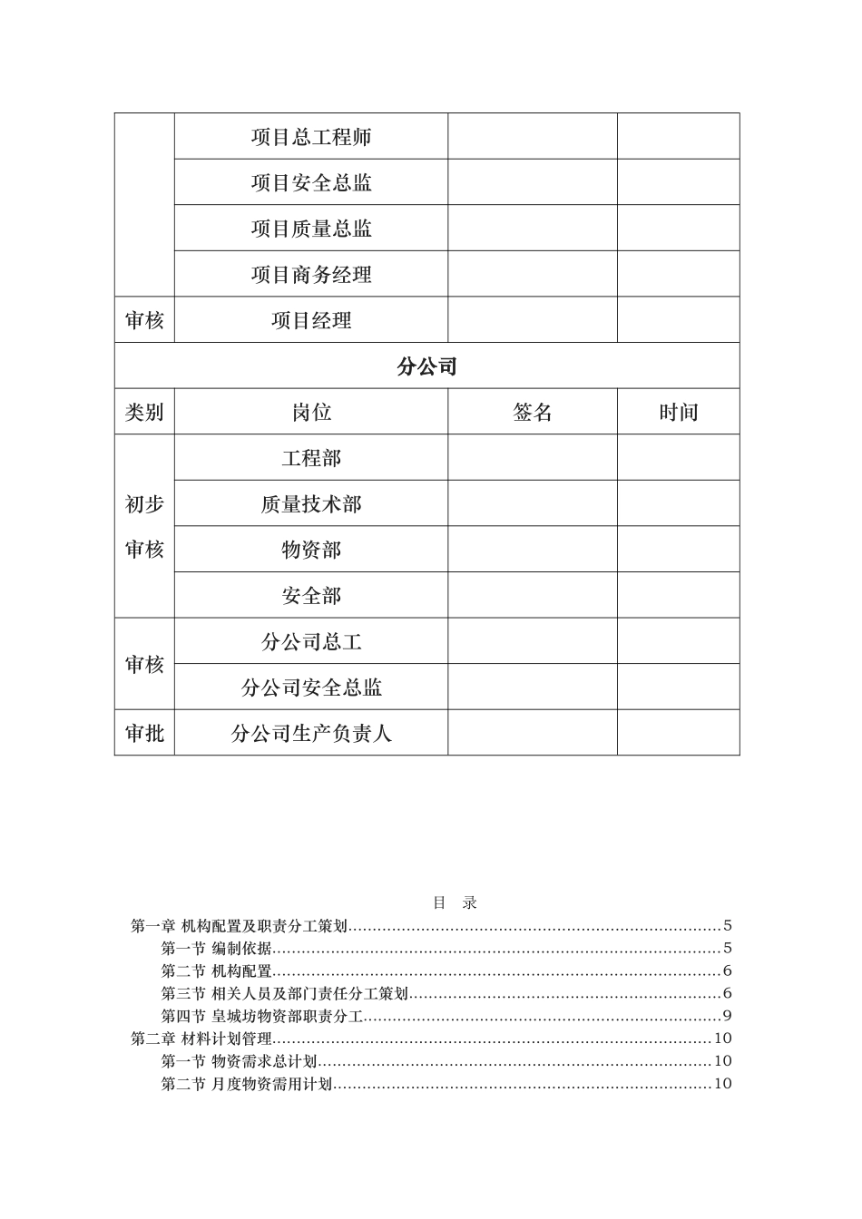 项目物资采购管理项目策划书_第2页