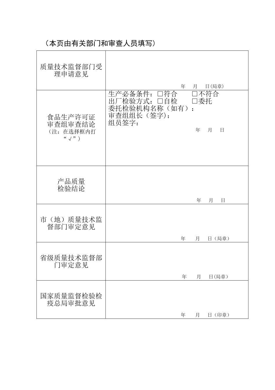 食品生产许可证申请书(范文)_第3页
