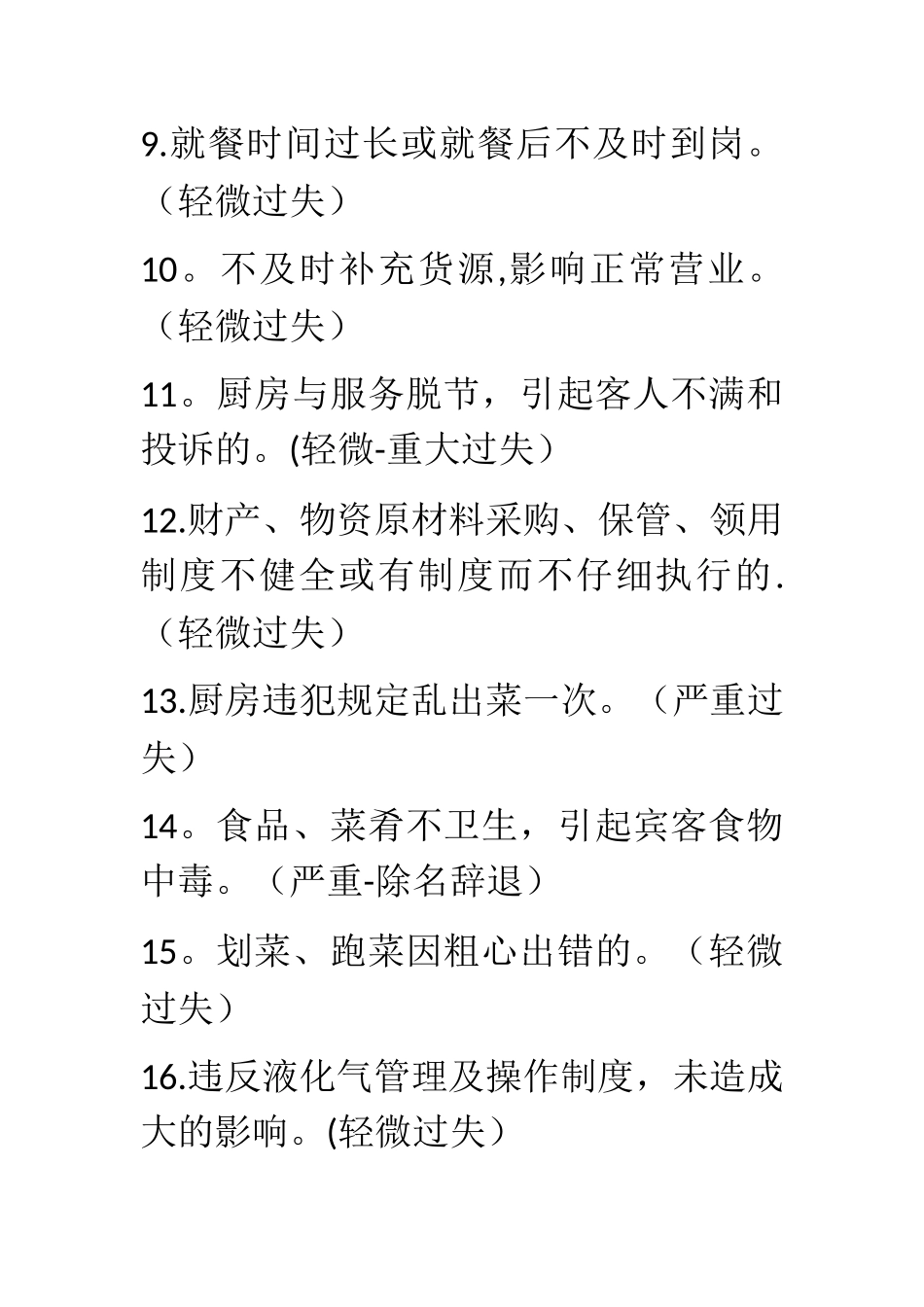 食堂质检细则---食堂管理制度_第2页