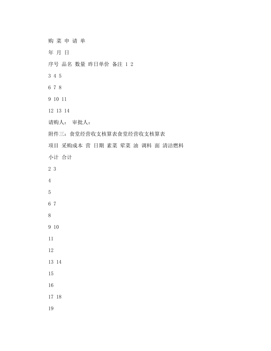 食堂采购管理办法_第3页