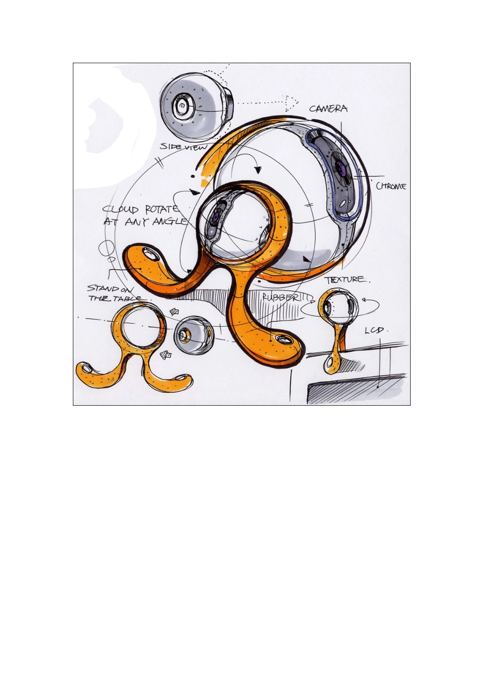 马克笔产品手绘效果图2_第3页