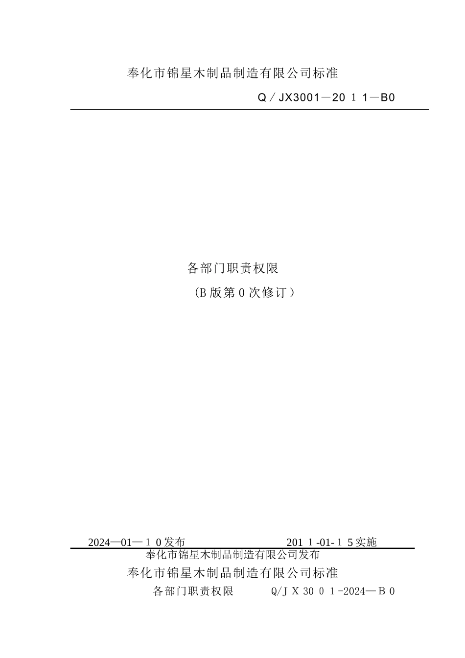 验厂-各部门职责和权限规_第1页
