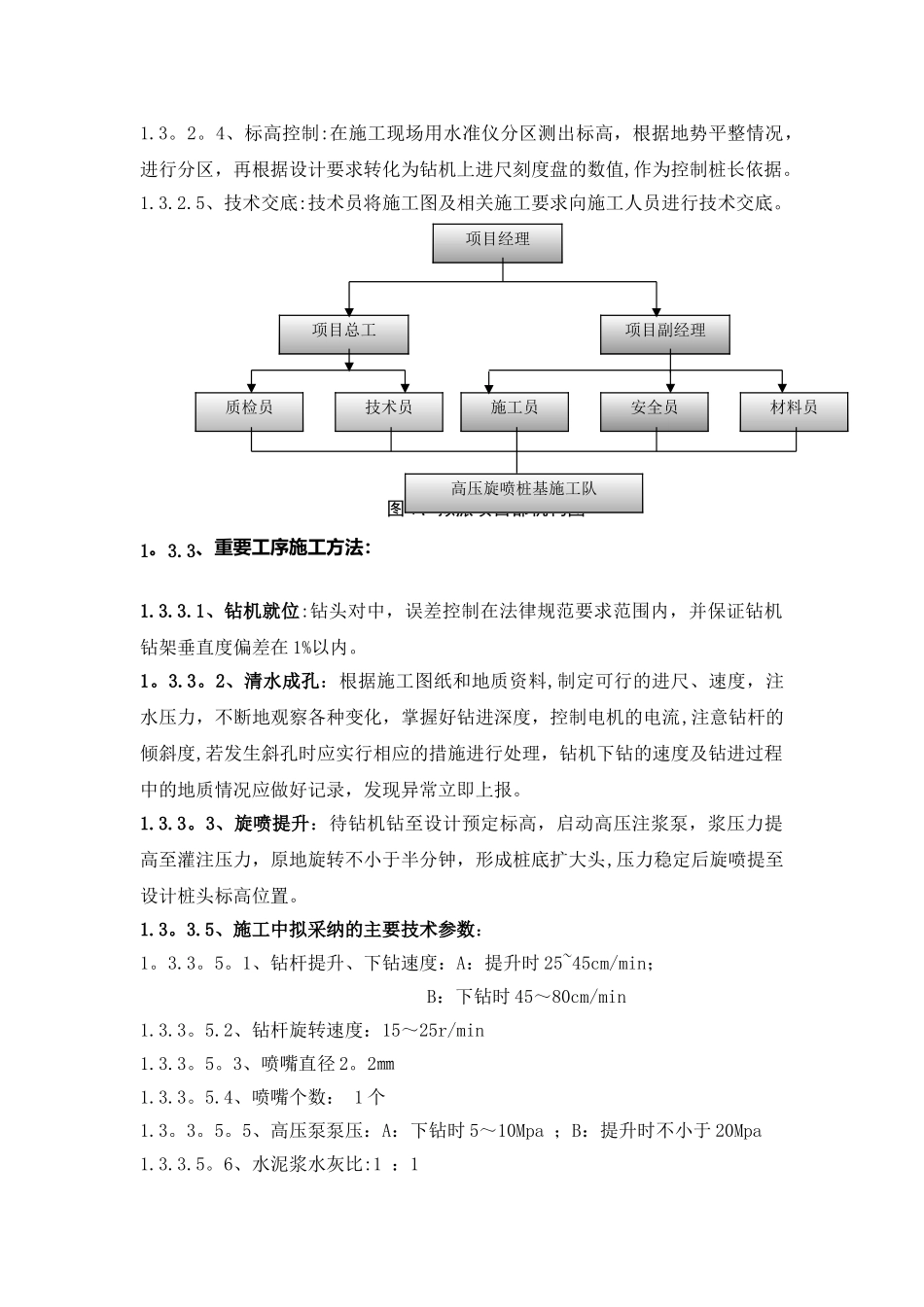 高压旋喷桩施工组织设计2_第2页