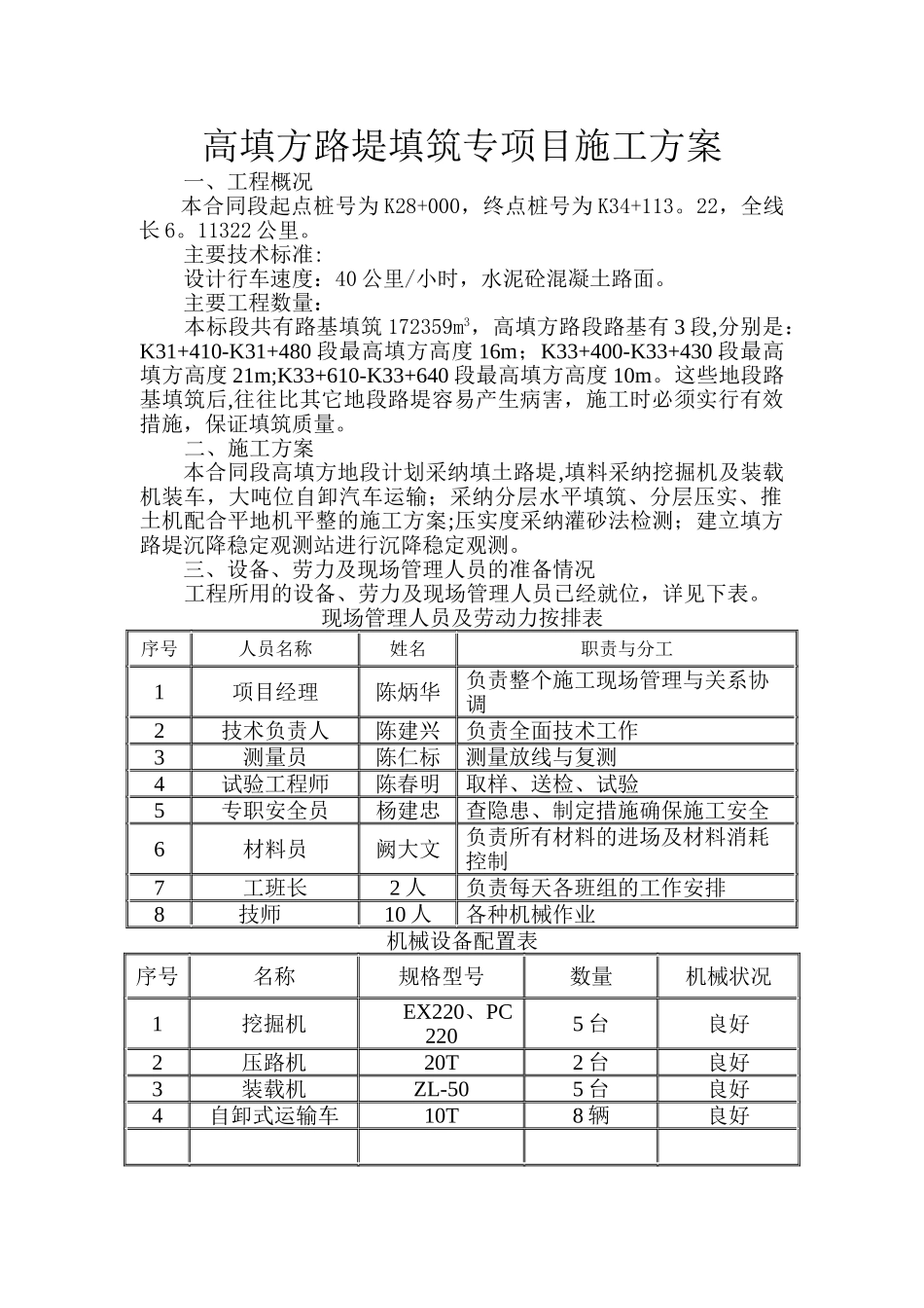 高填方路堤填筑施工方案D标_第2页