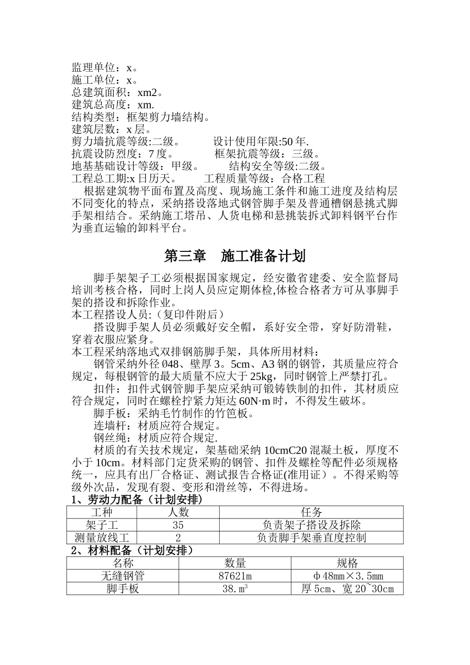 高层--脚手架搭拆专项施工方案_第3页