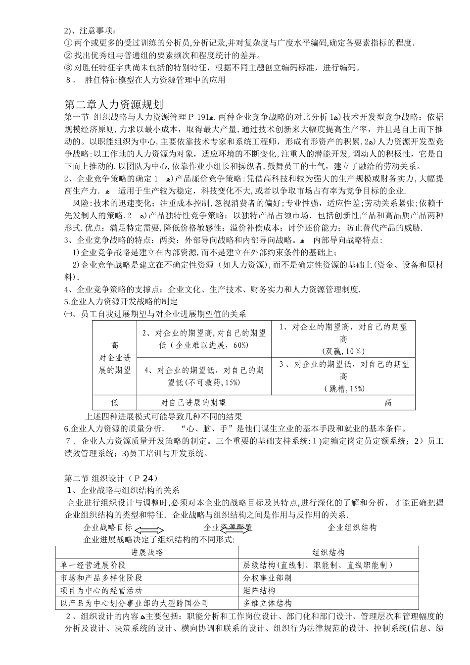 高级人力资源师复习汇总_第3页