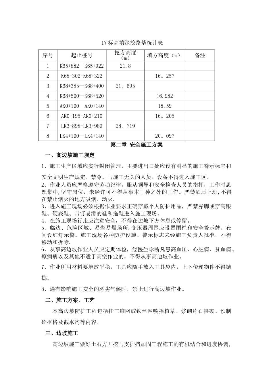 高边坡施工安全专项方案(修改上报4.13)_第2页