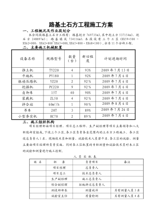高速公路工程路基土石方施工方案-secret