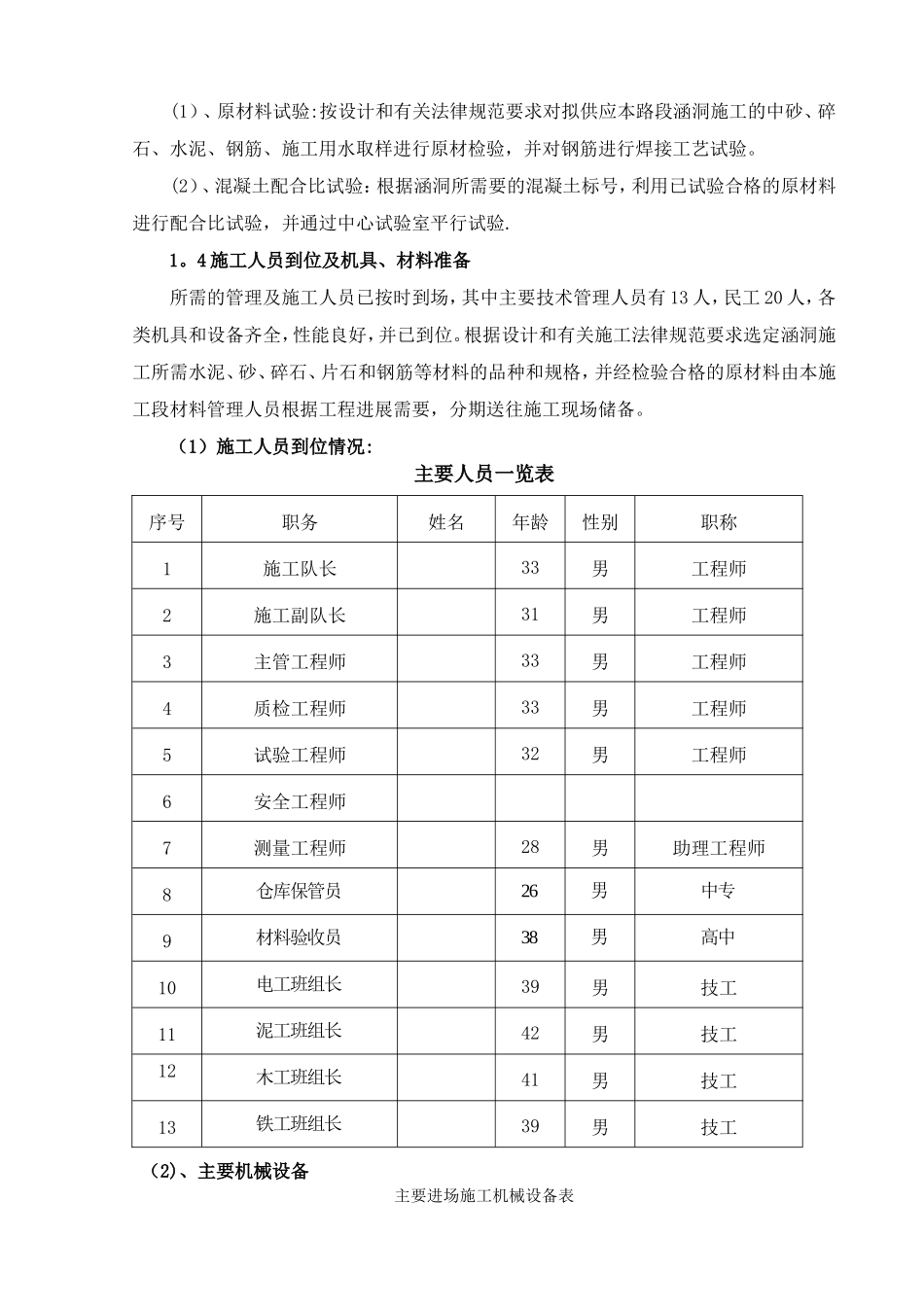 高速公路某合同段圆管涵施工技术方案-secret_第2页