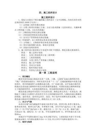 高速绿化-施工组织设计