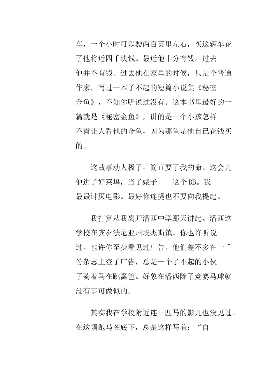 麦田里的守望者_第2页
