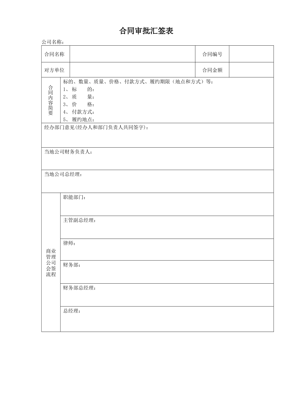 8、合同会签审批表_第1页