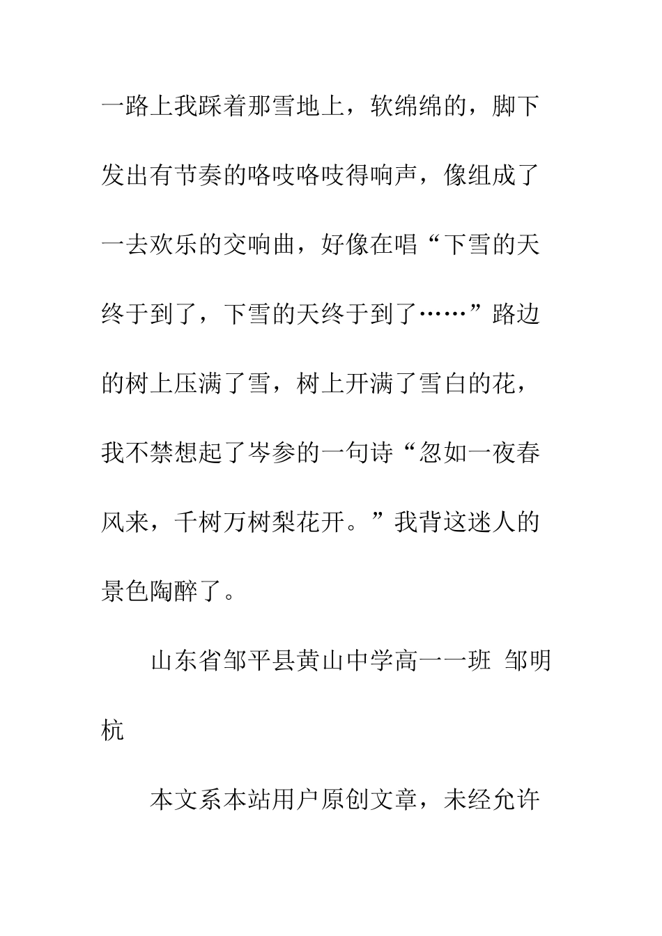2009年的第一场雪_第3页