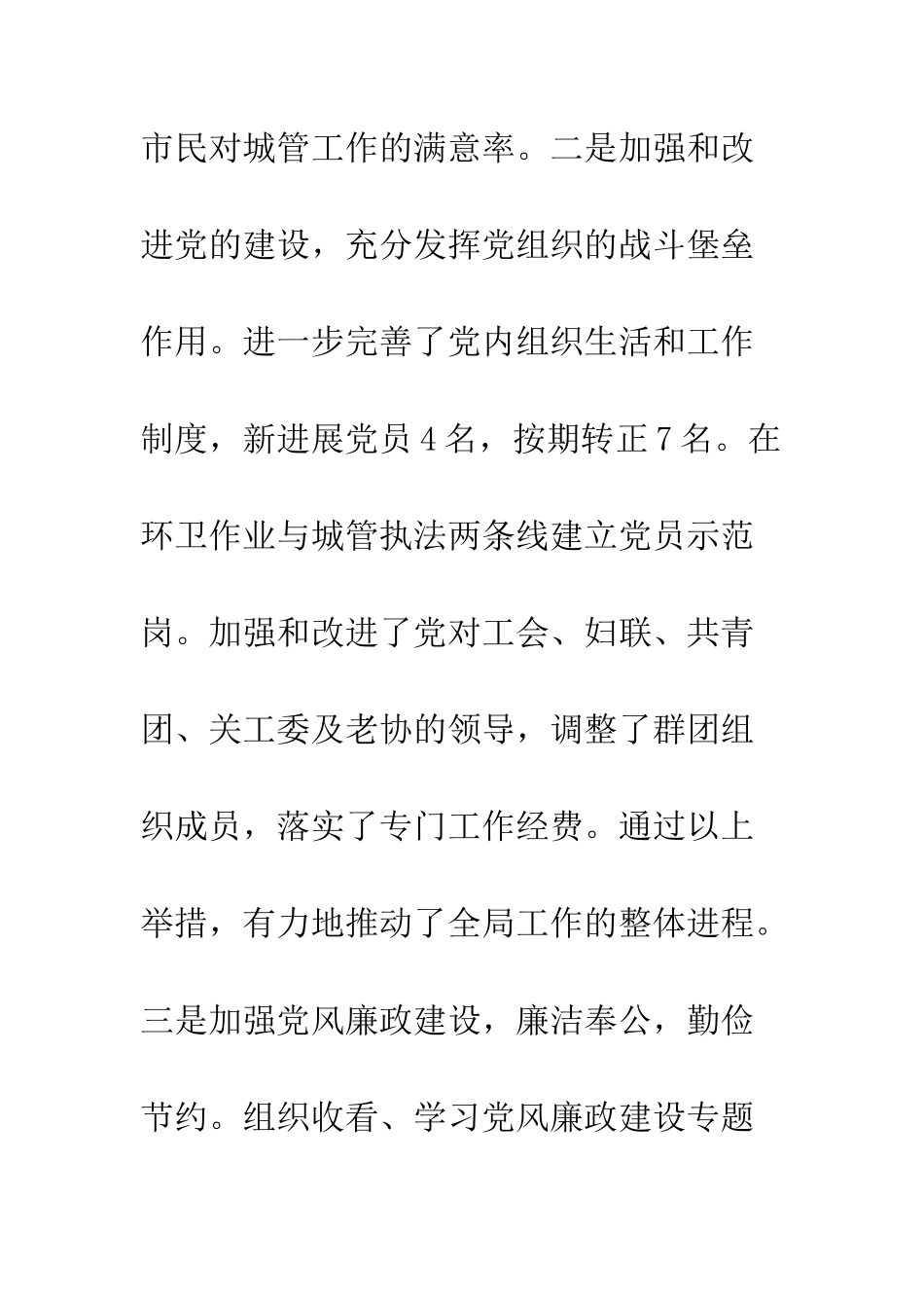 2025城管局工作总结及2025年工作计划_第3页