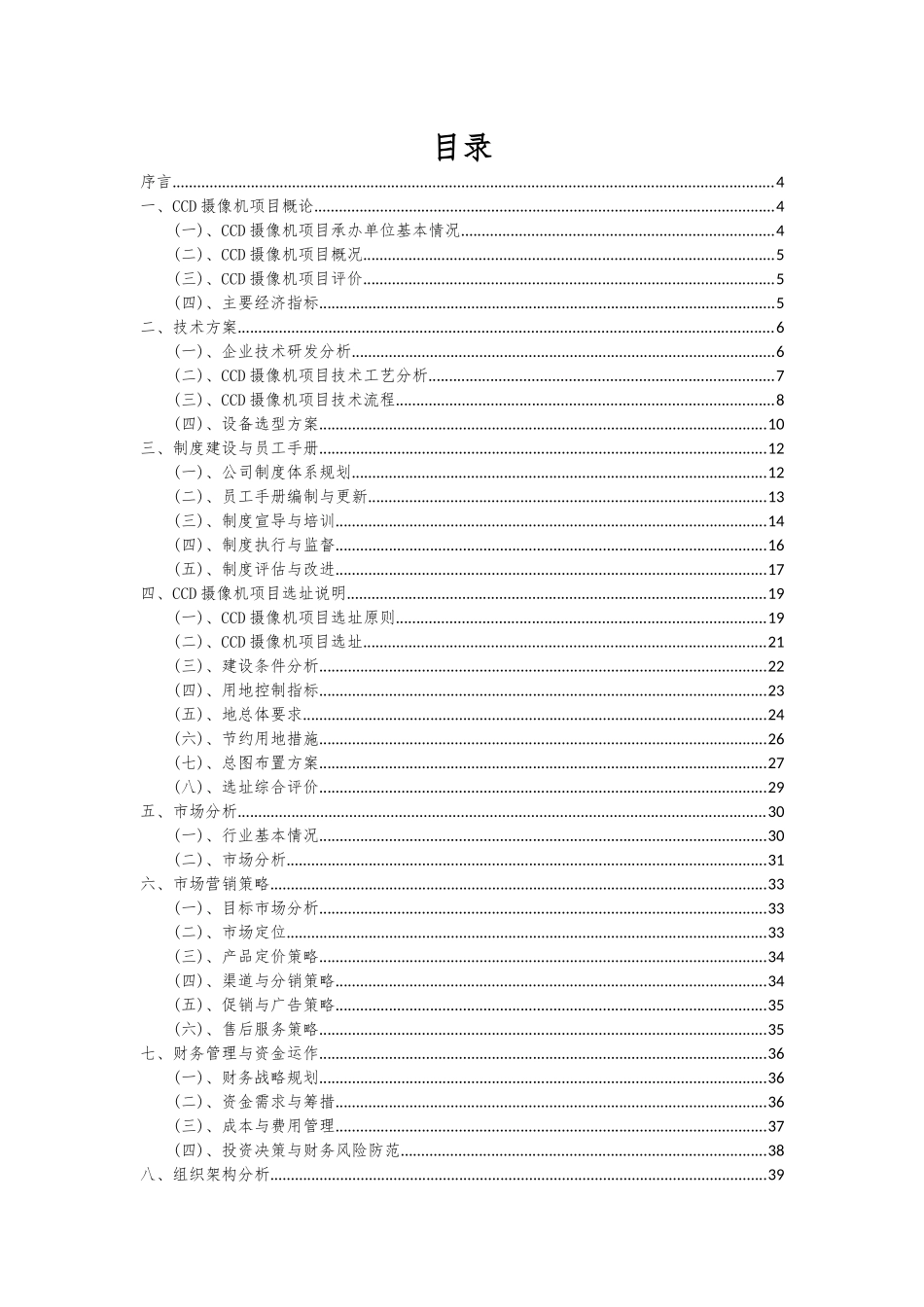 2025年CCD摄像机项目可行性分析报告_第2页