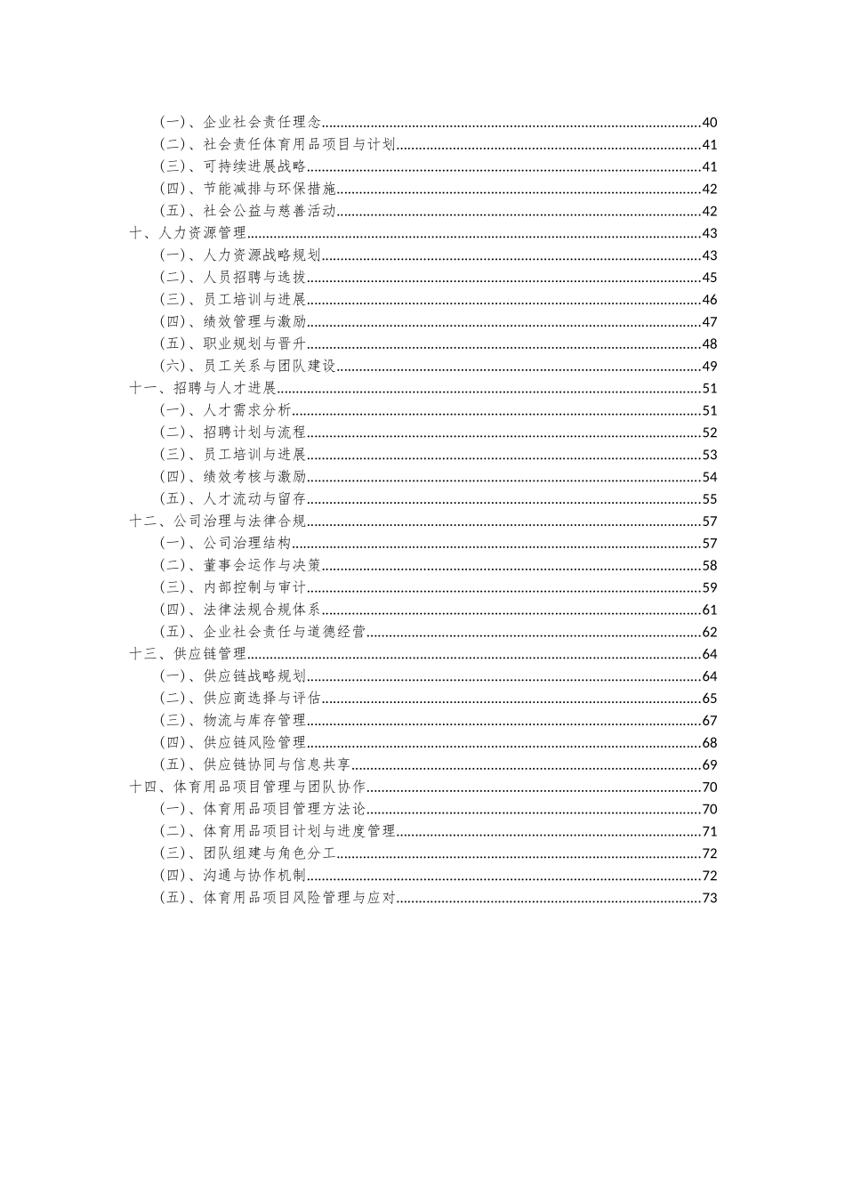 2025年体育用品项目深度研究分析报告_第3页