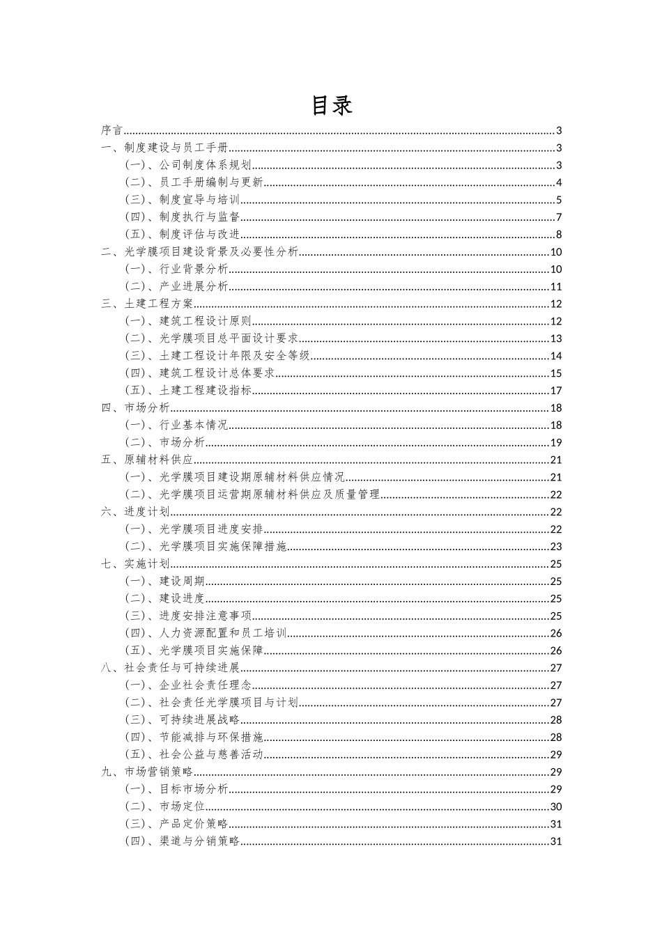 2025年光学膜项目投资分析及可行性报告_第2页