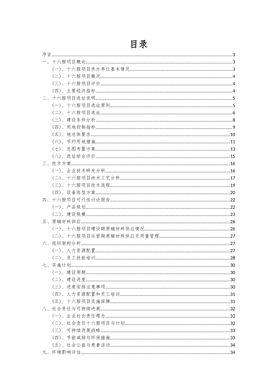 2025年十六胺项目可行性研究报告_第2页