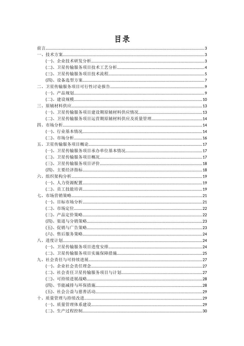 2025年卫星传输服务项目可行性研究报告_第2页
