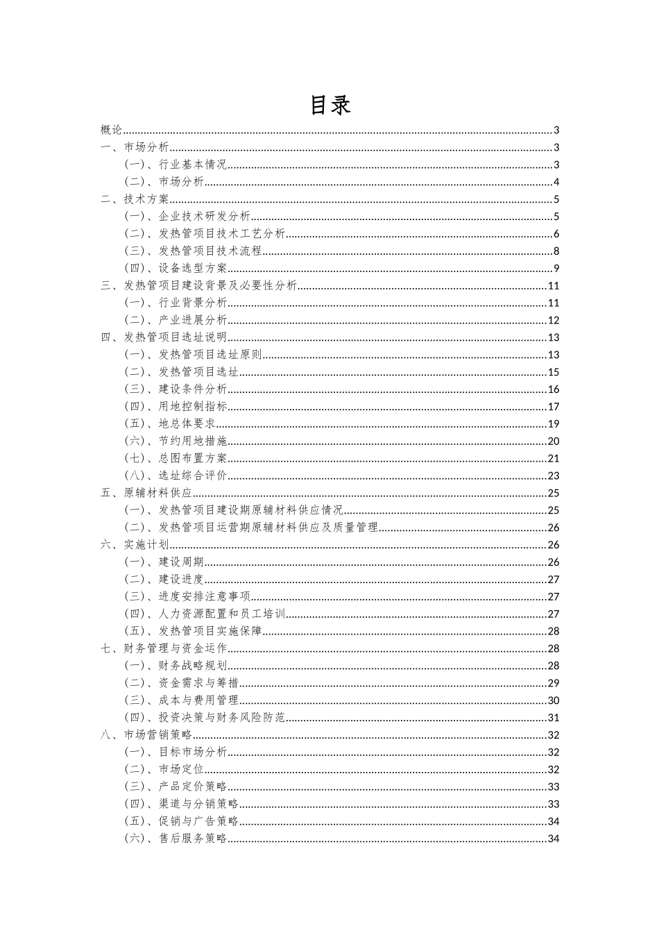 2025年发热管项目可行性研究报告_第2页