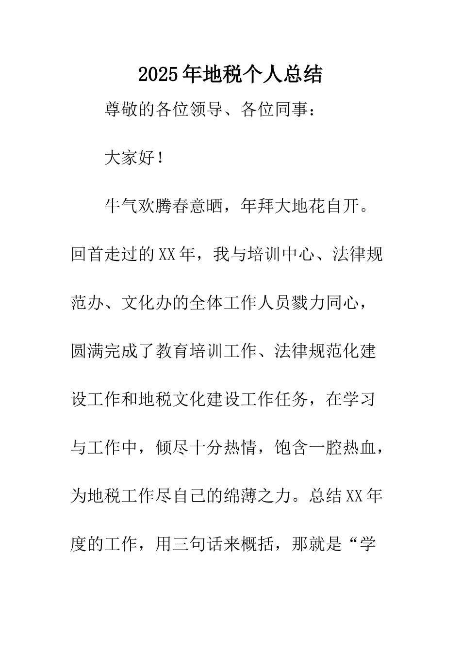 2025年地税个人总结_第1页