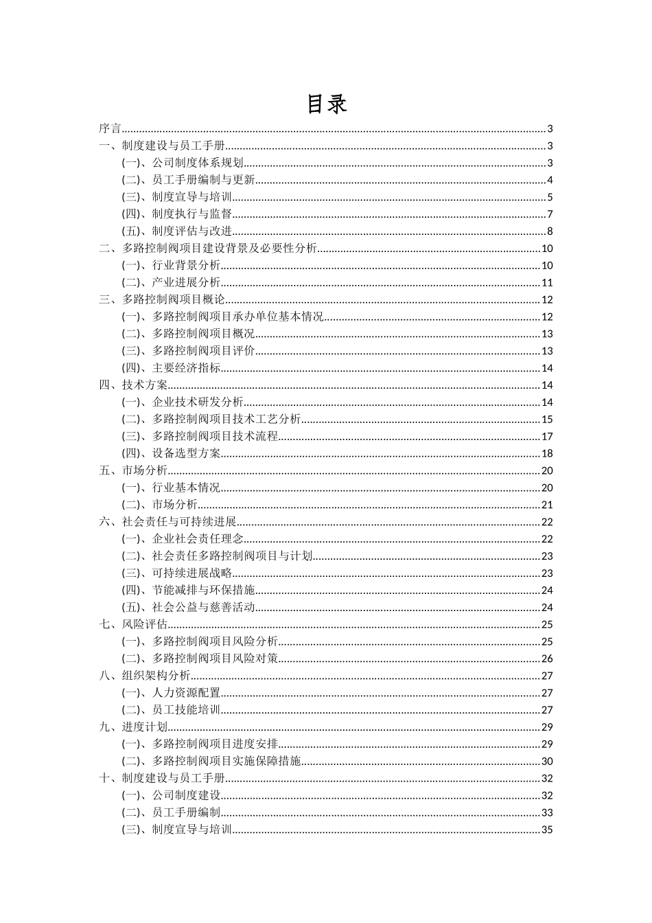 2025年多路控制阀项目可行性研究报告_第2页