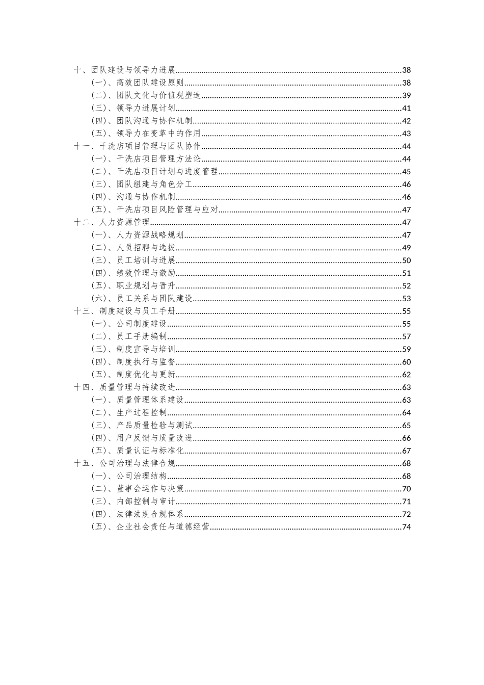 2025年干洗店项目投资分析及可行性报告_第3页
