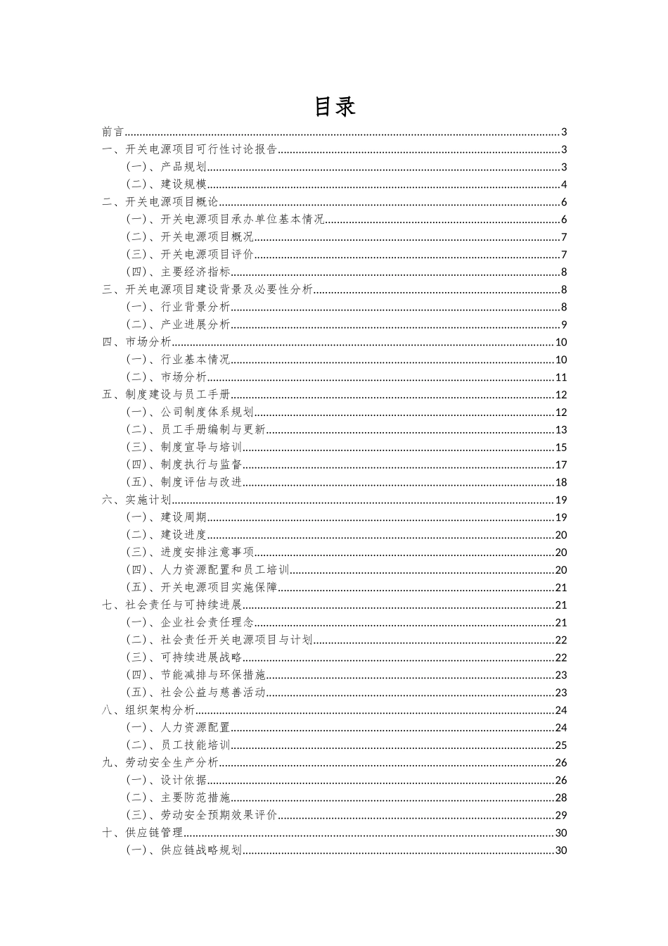 2025年开关电源项目深度研究分析报告_第2页