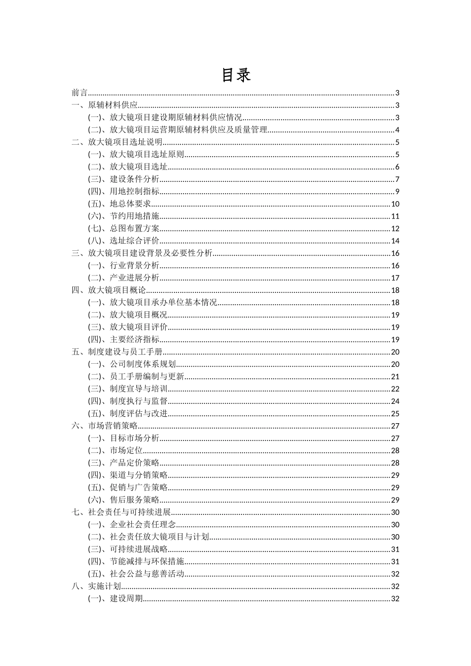 2025年放大镜项目可行性分析报告_第2页