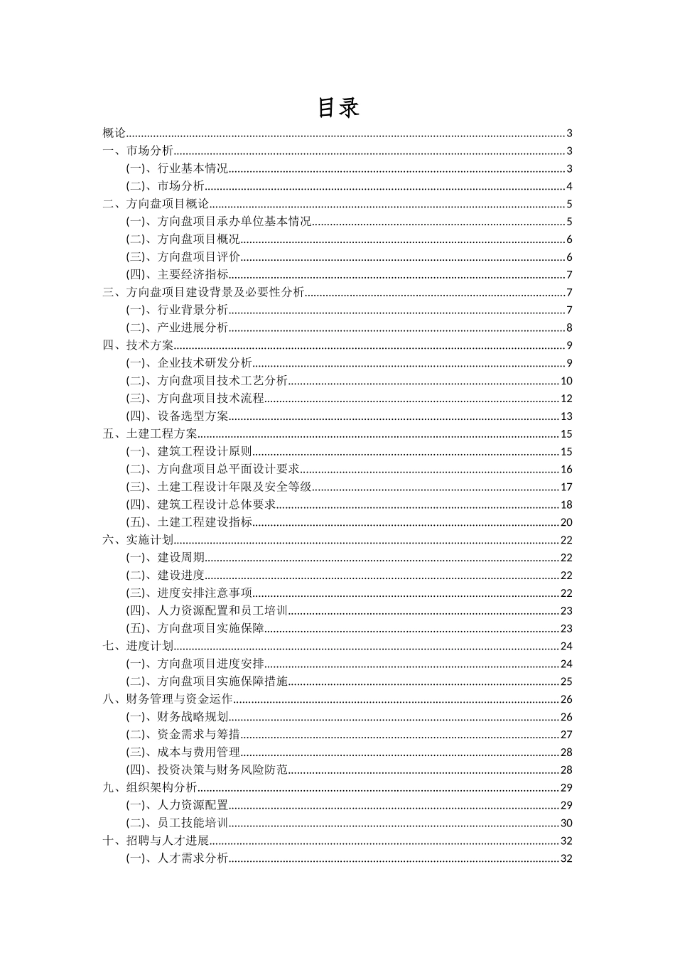 2025年方向盘项目深度研究分析报告_第2页