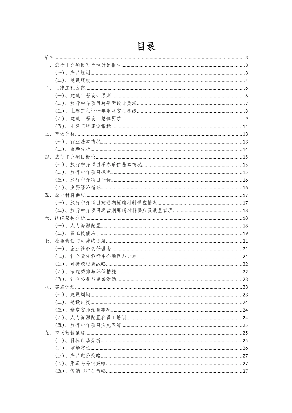 2025年旅行中介项目投资分析及可行性报告_第2页