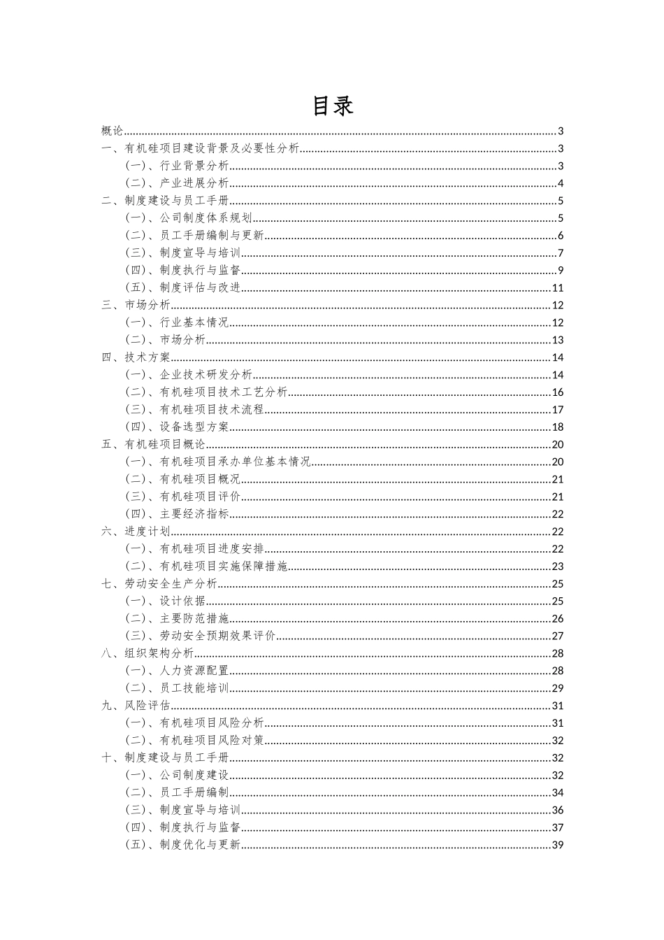 2025年有机硅项目可行性分析报告_第2页