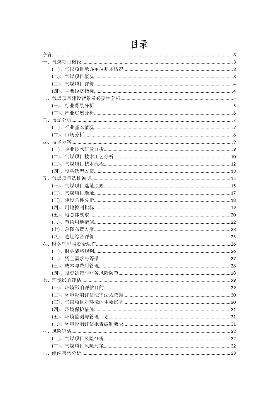 2025年气煤项目深度研究分析报告_第2页