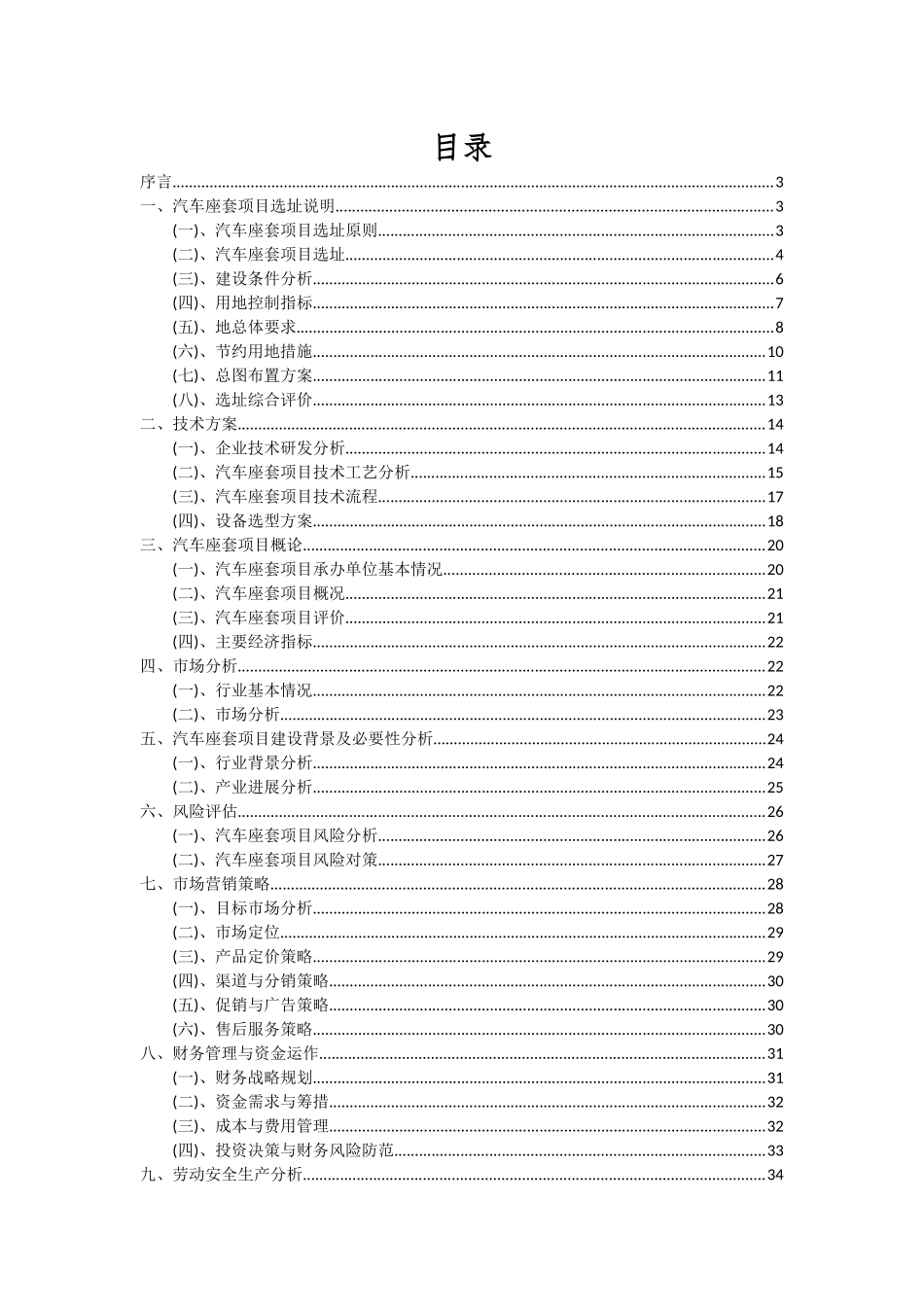 2025年汽车座套项目深度研究分析报告_第2页