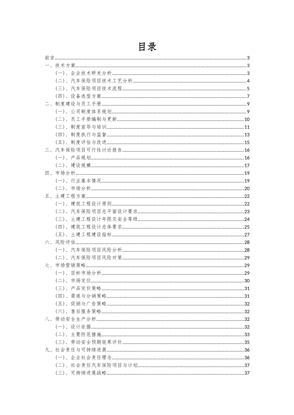 2025年汽车保险项目深度研究分析报告_第2页