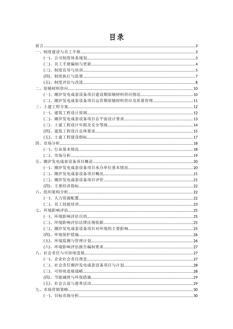 2025年潮汐发电成套设备项目深度研究分析报告_第2页