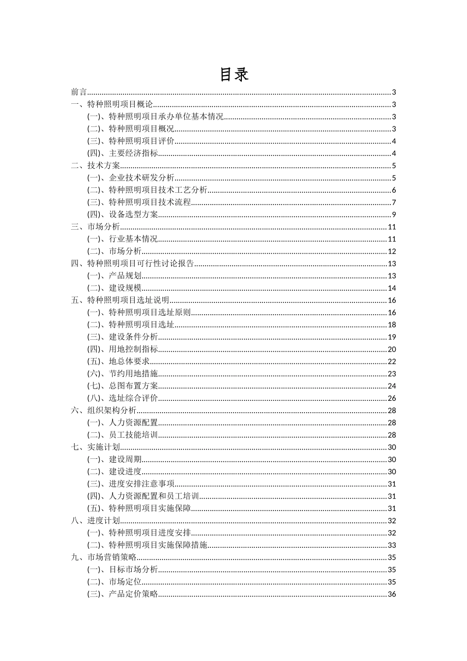2025年特种照明项目深度研究分析报告_第2页