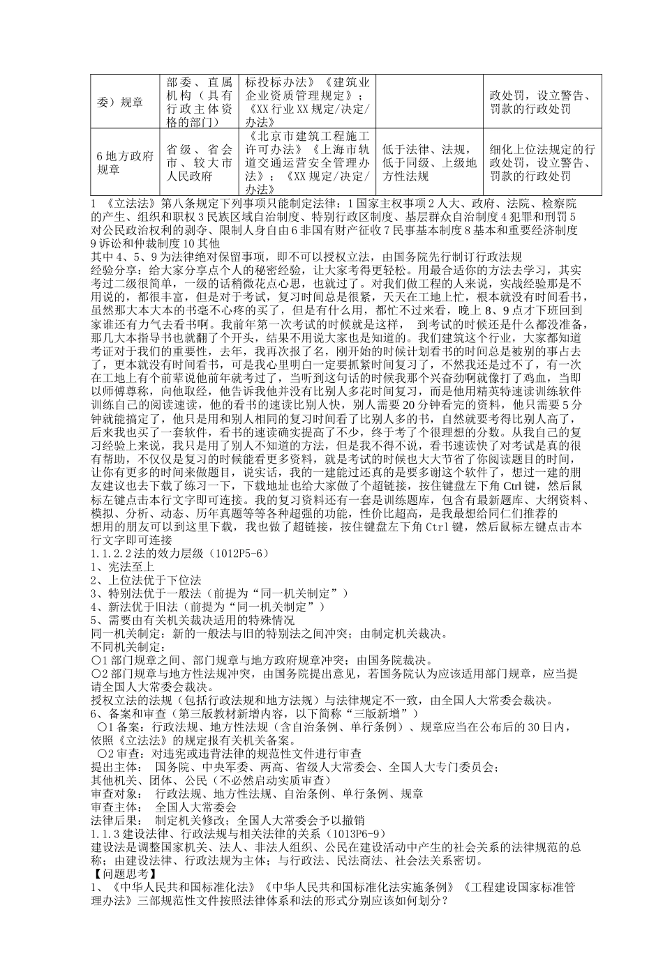 XXXX年级建造师建设工程法规及相关知识点总结大全(_第2页