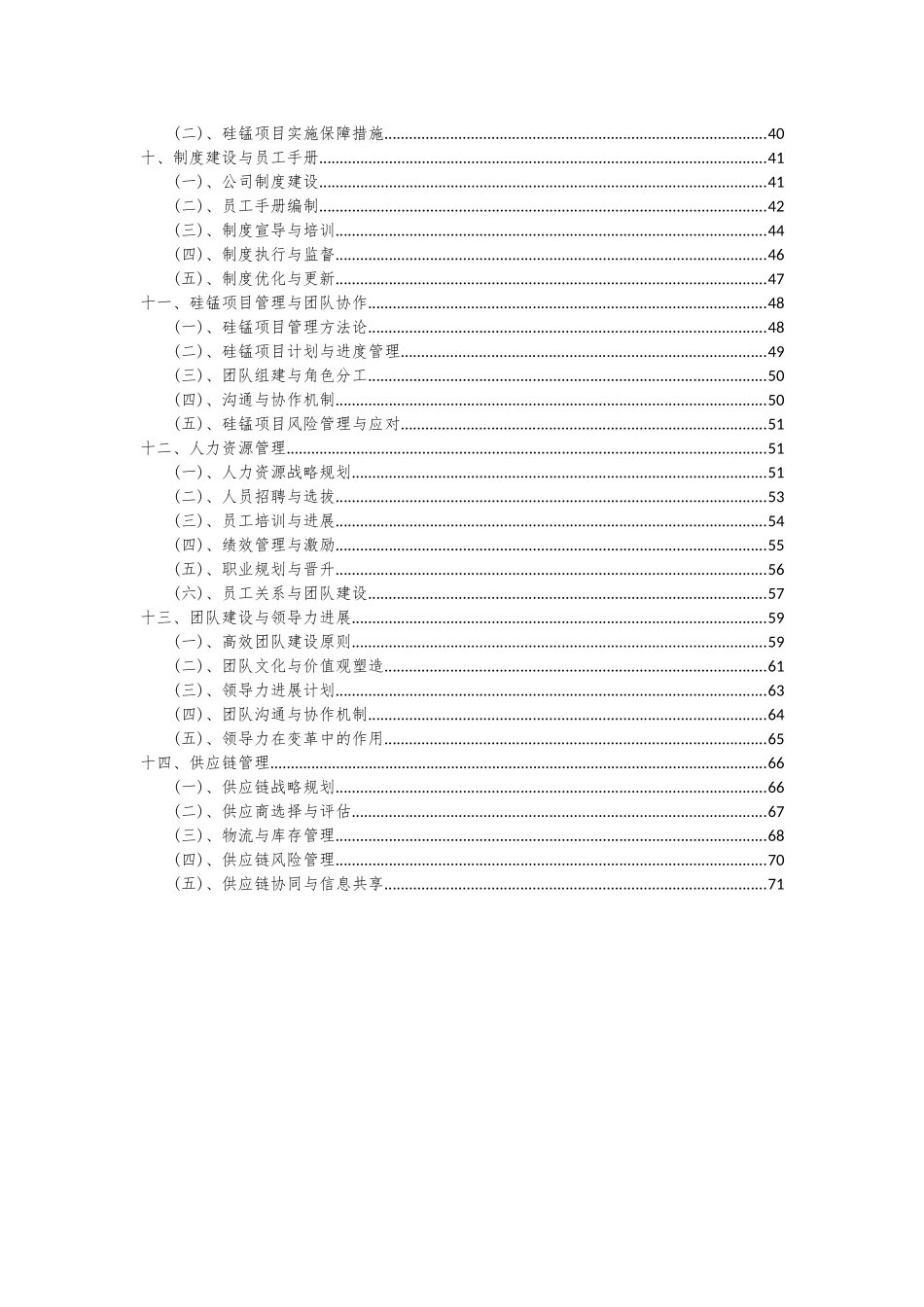 2025年硅锰项目可行性分析报告_第3页
