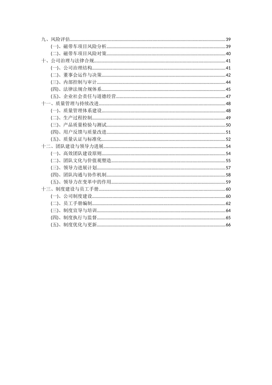 2025年磁带车项目可行性研究报告_第3页