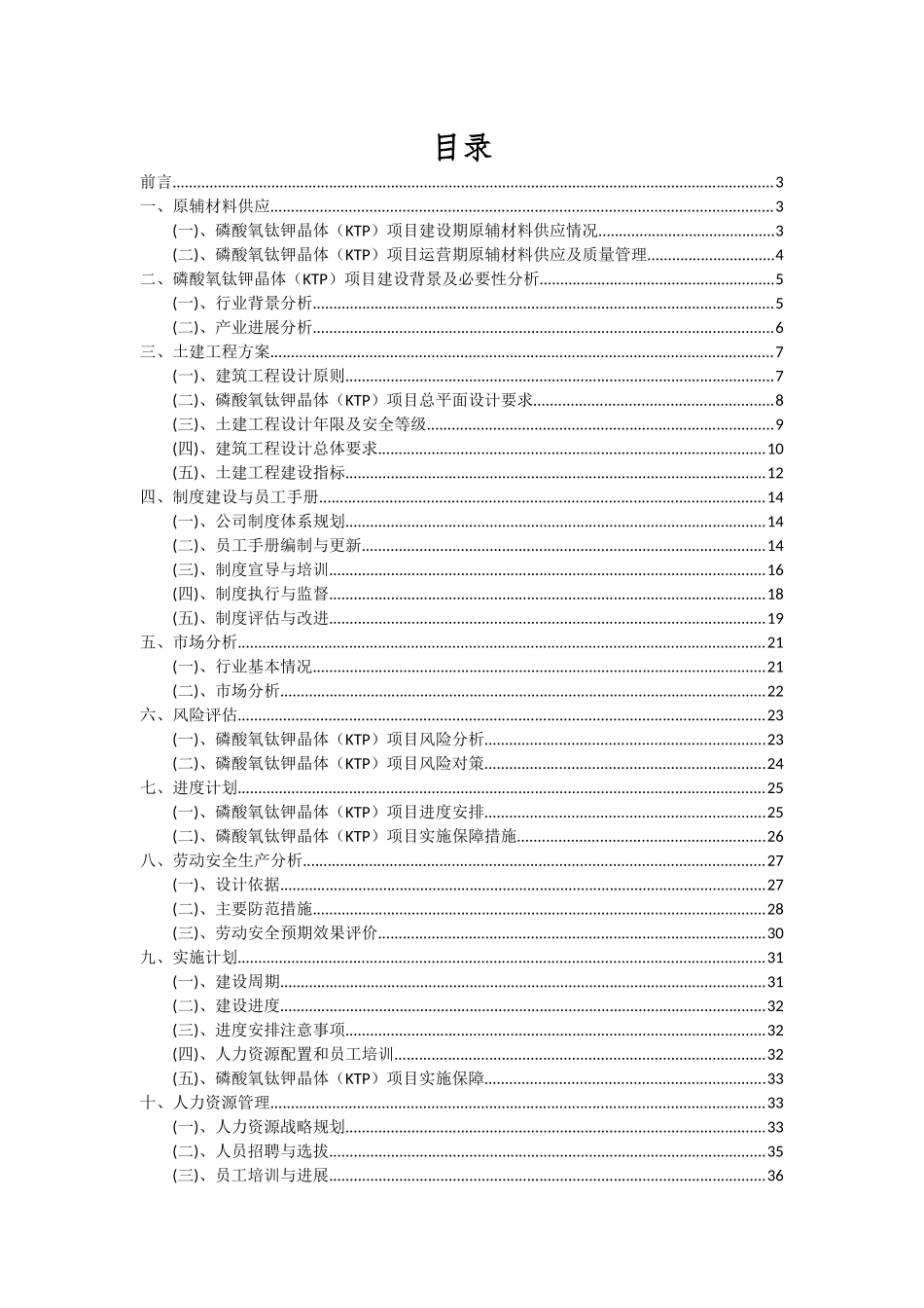 2025年磷酸氧钛钾晶体项目可行性分析报告_第2页