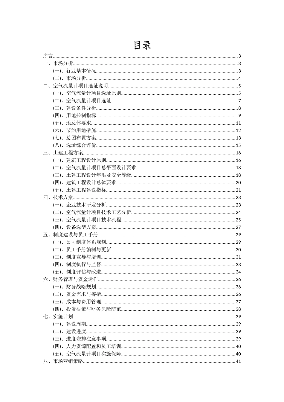 2025年空气流量计项目可行性研究报告_第2页