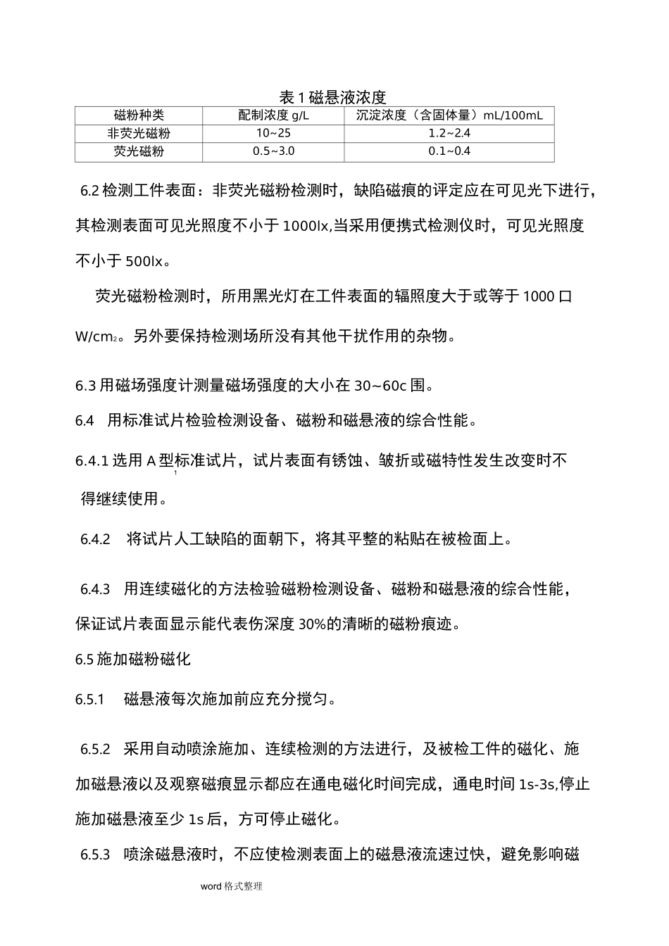 磁粉探伤检验规范方案_第3页