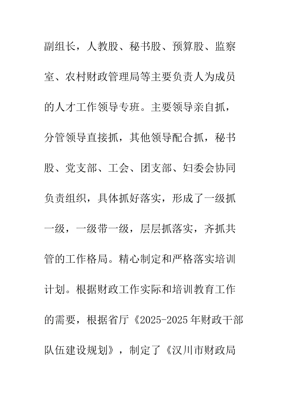 2025年财政局人才工作总结_第3页