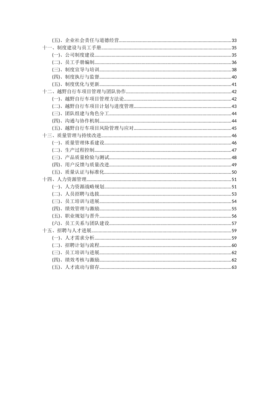 2025年越野自行车项目可行性研究报告_第3页
