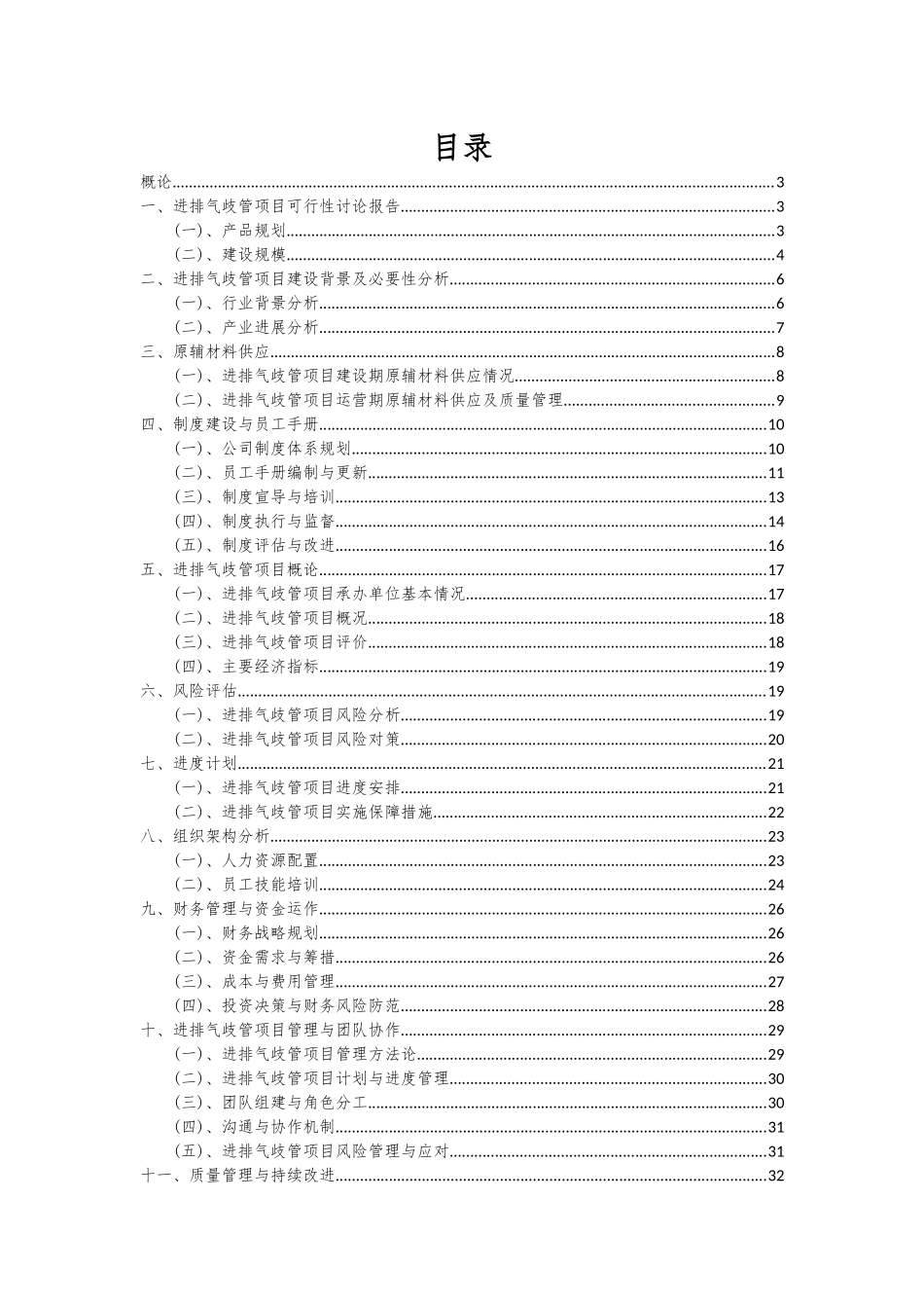 2025年进排气歧管项目深度研究分析报告_第2页