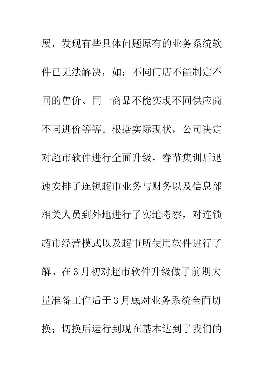 2025年连锁超市财务工作总结_第2页